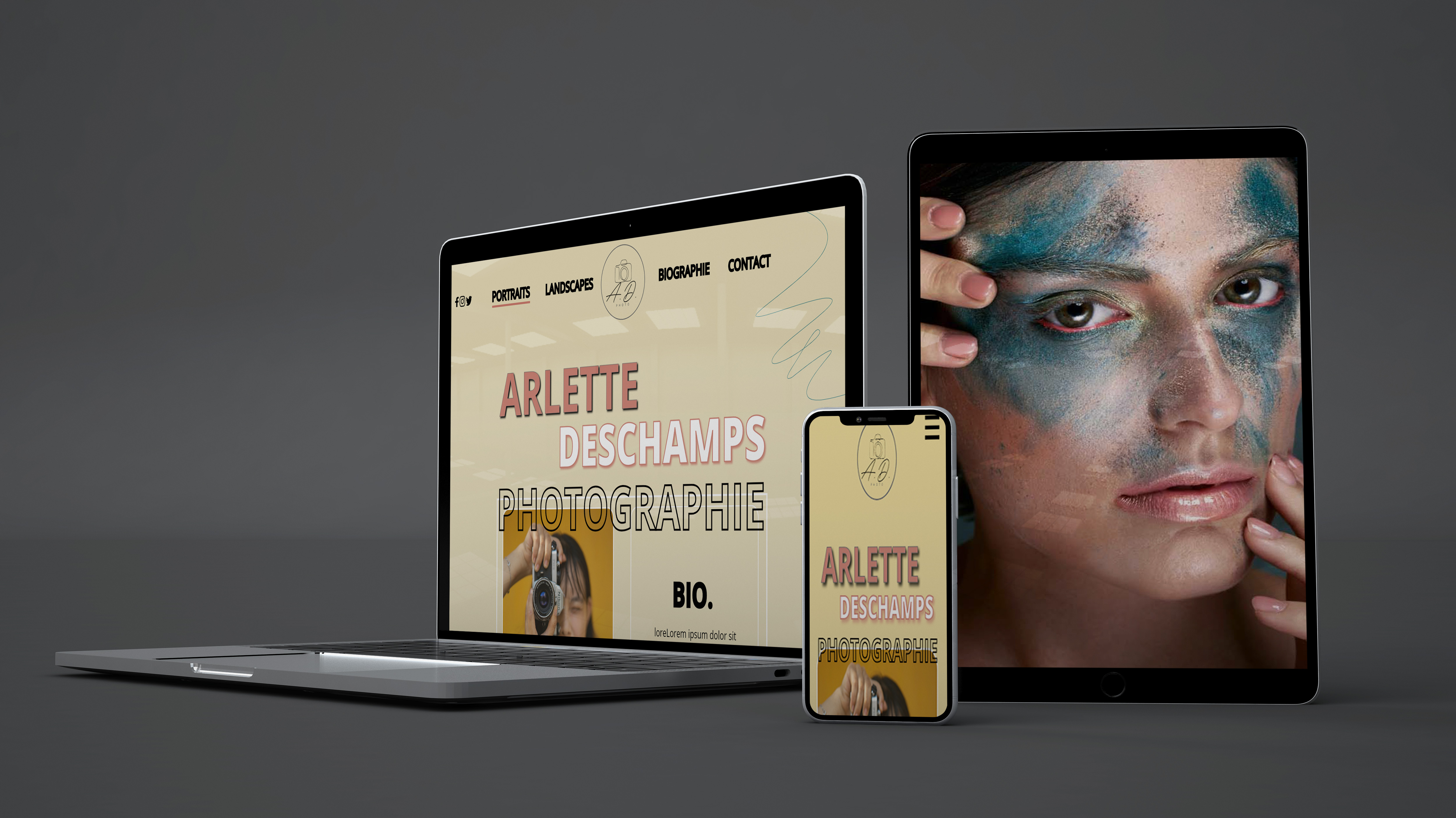 Projet de Demphis Dibi d'un site internet codé en html et css